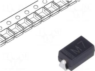 Electro Base Diode: rectifying; SMD; 1kV