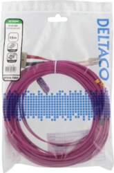Fiber cable DELTACO OM4, LC -