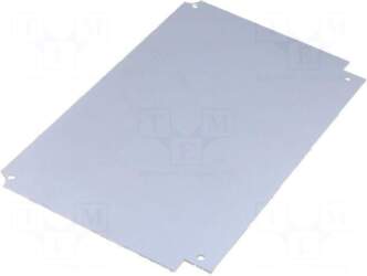 FIBOX Front panel | aluminium |