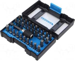GEDORE Screwdriver: universal-set | plastic box