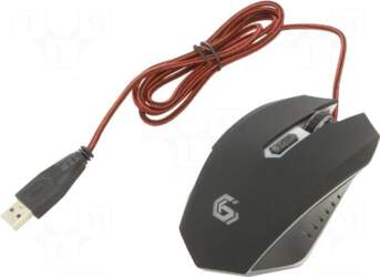 GEMBIRD Mouse | black,red |