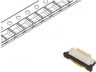 GCT Connector: FFC/FPC | SMT |