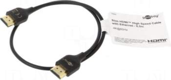 Goobay Cable | HDMI plug,both