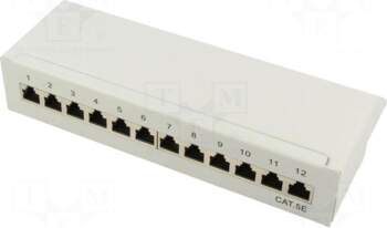 Goobay Patch panel | grey |