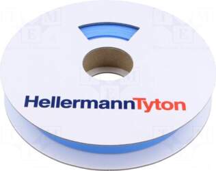 HELLERMANNTYTON Heat shrink markers | blue