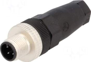 HIRSCHMANN Plug | M12 | PIN: