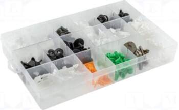 HÖGERT TECHNIK Car clips | 160pcs
