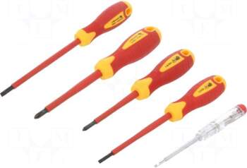 HÖGERT TECHNIK Screwdriver: insulated-set | insulated