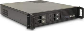 Inter-Tech 2U-2504 Rack Black