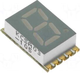 KINGBRIGHT ELECTRONIC Display: LED | 7-segment