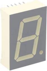 KINGBRIGHT ELECTRONIC Display: LED | 7-segment