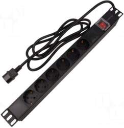 LANBERG Plug socket strip: protective |