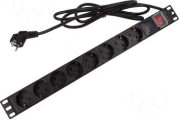 LANBERG Plug socket strip: protective |