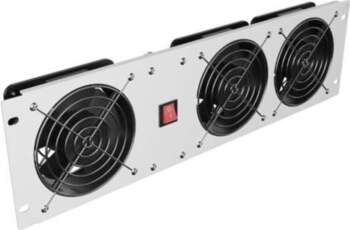 Lanberg Vertical Ventilation Panel 19" 3U
