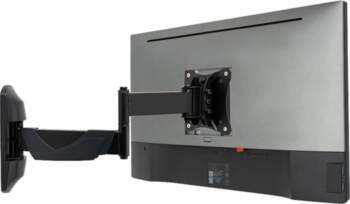 Lindy Adjustable Display Wall Mount (black