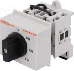 LOVATO ELECTRIC Switch: voltmeter cam switch
