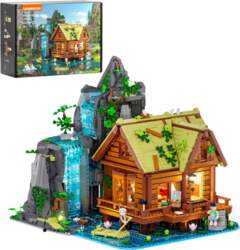 Lumibricks Waterfall Hut, construction toy