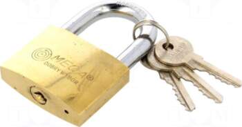 MEGA Padlock | hardened shackle |