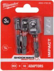 Milwaukee Tools set: adapter | 3pcs