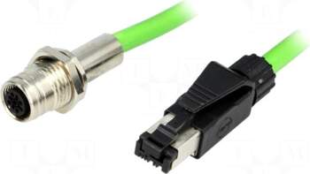 MOLEX Adapter | RJ45 plug,M12