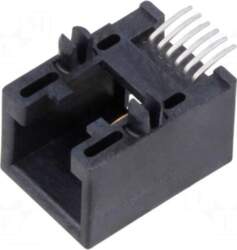 MOLEX Connector: RJ12 | socket |
