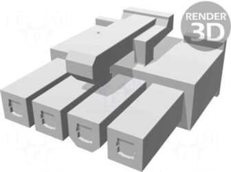 MOLEX Connector: wire-wire/PCB | plug |
