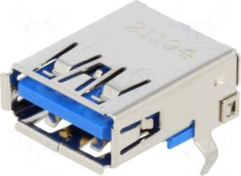 MOLEX Connector: USB A | socket