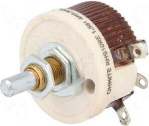 OHMITE Potentiometer: shaft | single turn