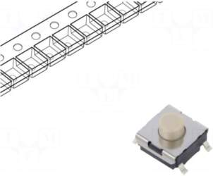 OMRON Electronic Components Microswitch TACT |