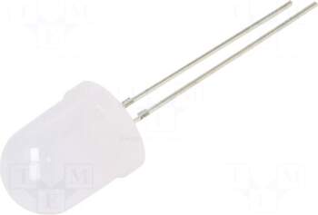 OPTOSUPPLY LED | white | 10mm
