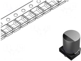 Panasonic Capacitor: electrolytic | low ESR
