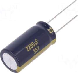 Panasonic Capacitor: electrolytic | low ESR