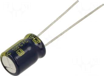 Panasonic Capacitor: electrolytic | low ESR
