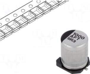 Panasonic Capacitor: electrolytic | low ESR