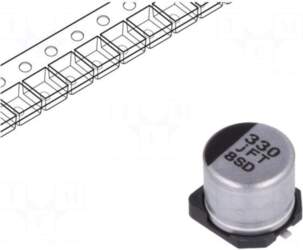 Panasonic Capacitor: electrolytic | low ESR