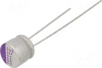 Panasonic Capacitor: polymer | 22uF |