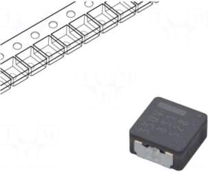 Panasonic Inductor: wire | SMD |