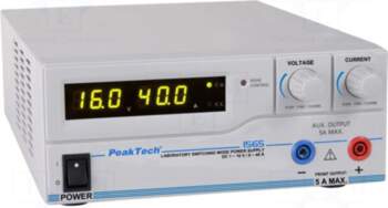 PEAKTECH Laboratory power supply: programmable |