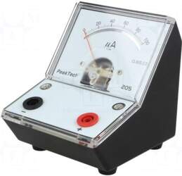 PEAKTECH Meter: table | analogue |