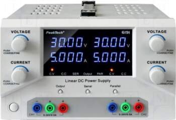 PEAKTECH Laboratory power supply: standard |