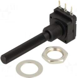 PIHER Potentiometer: shaft | 500Ω |