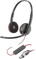 Poly Blackwire 3220 Stereo Wired Headset