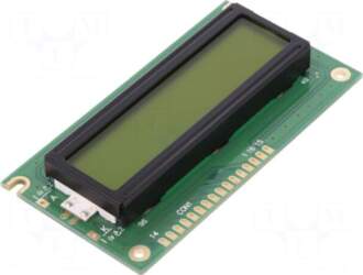 POWERTIP Display: LCD | alphanumeric |