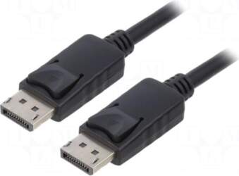 QOLTEC Cable | DisplayPort plug,both