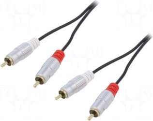QOLTEC Cable | RCA plug x2