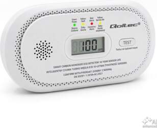 Qoltec Certified Wireless Carbon Monoxide (CO)
