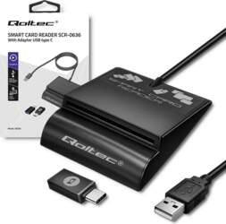 Qoltec Intelligent Smart ID chip card