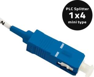 Qoltec PLC Splitter 1x4 | SC/PC