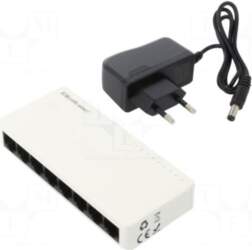 QOLTEC Switch Ethernet | DC socket