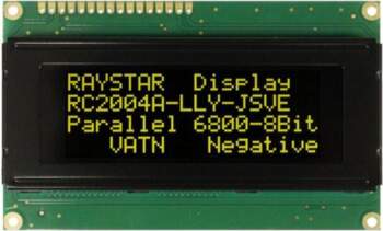 RAYSTAR OPTRONICS Display: LCD | alphanumeric